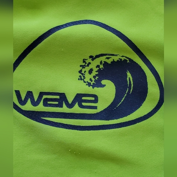 Kids Swim Shirt Set - Neon Green & Blue SPF Lot Of 2 Size 3T Bundle Pool Beach - Picture 3 of 4